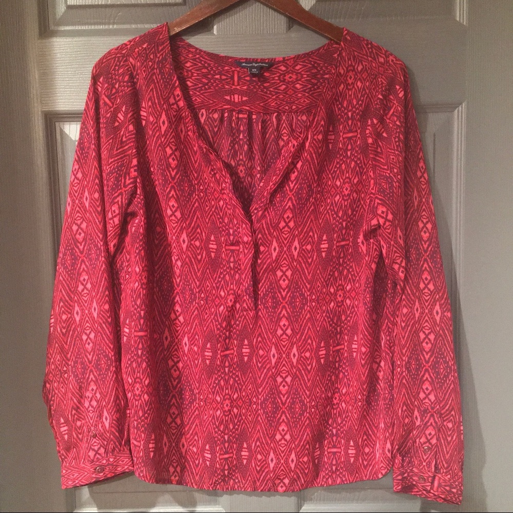 American Eagle Blouse Size Medium